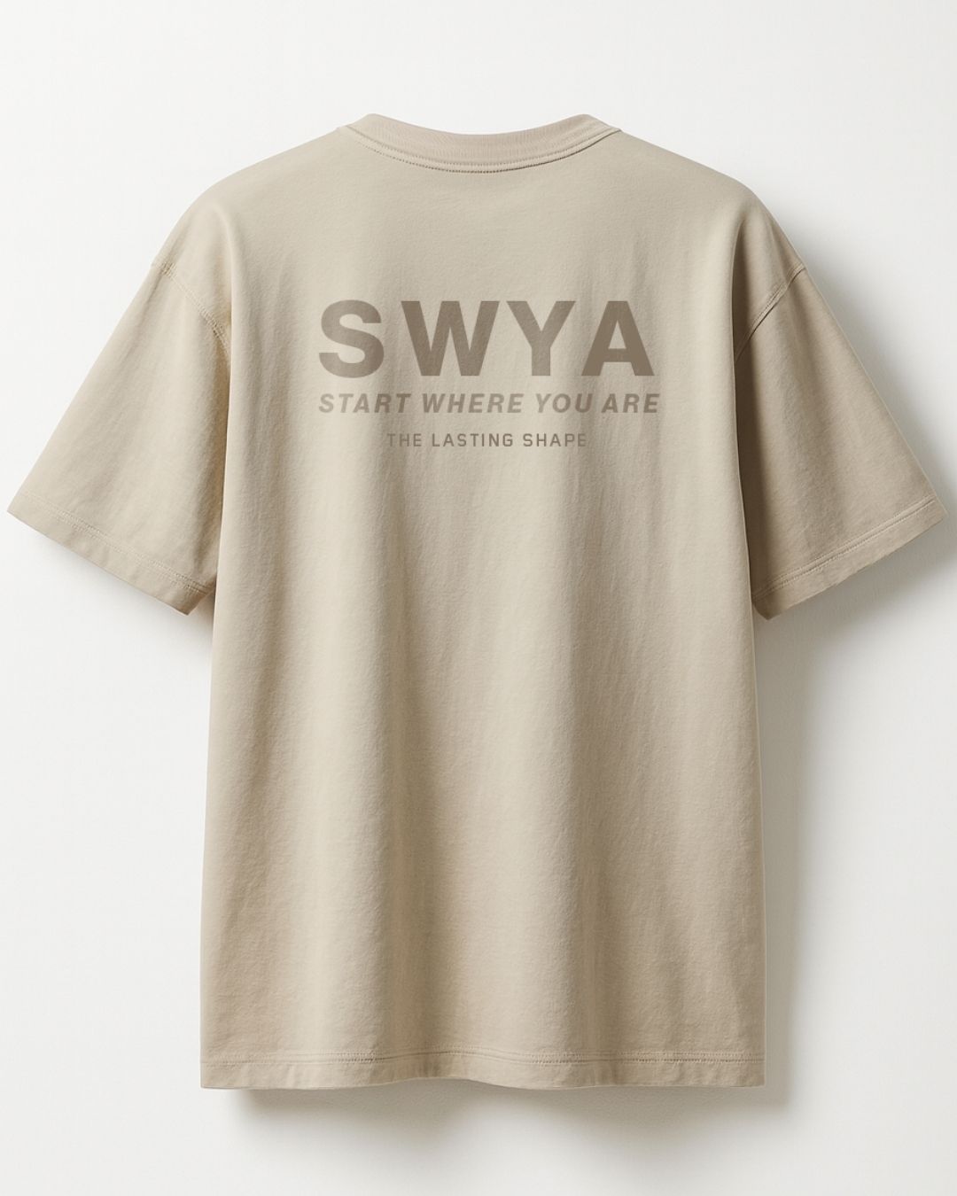 SWYA Oversized T-Shirt - Sand