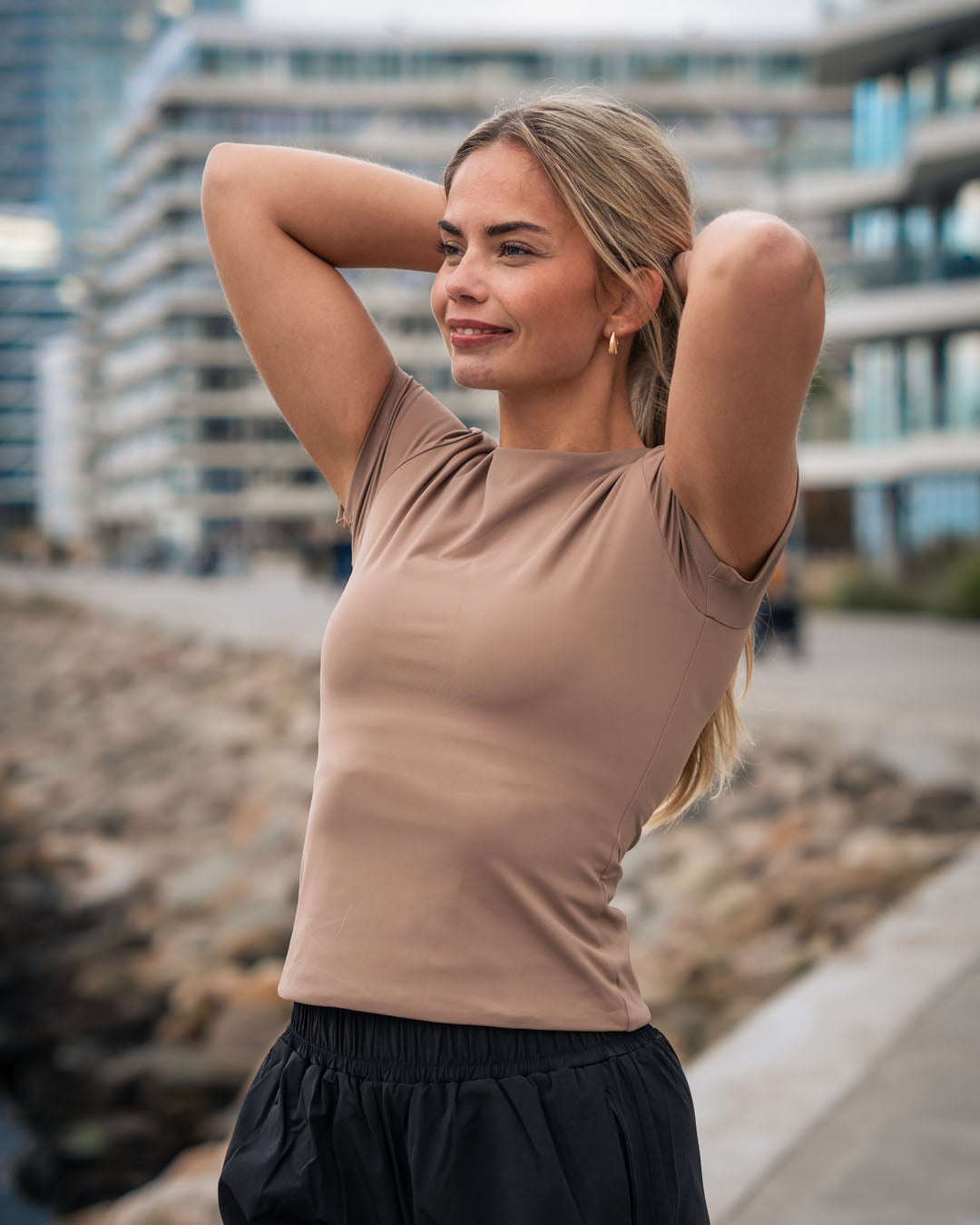 Trek T-shirt - Sand