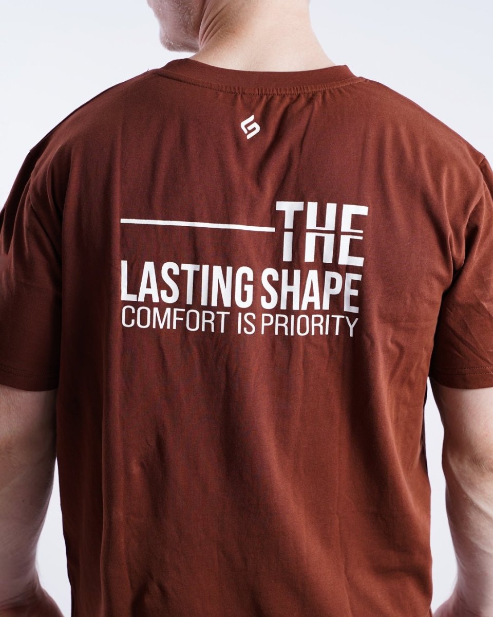 Comfort fit T-shirt - Mocha - The Lasting Shape
