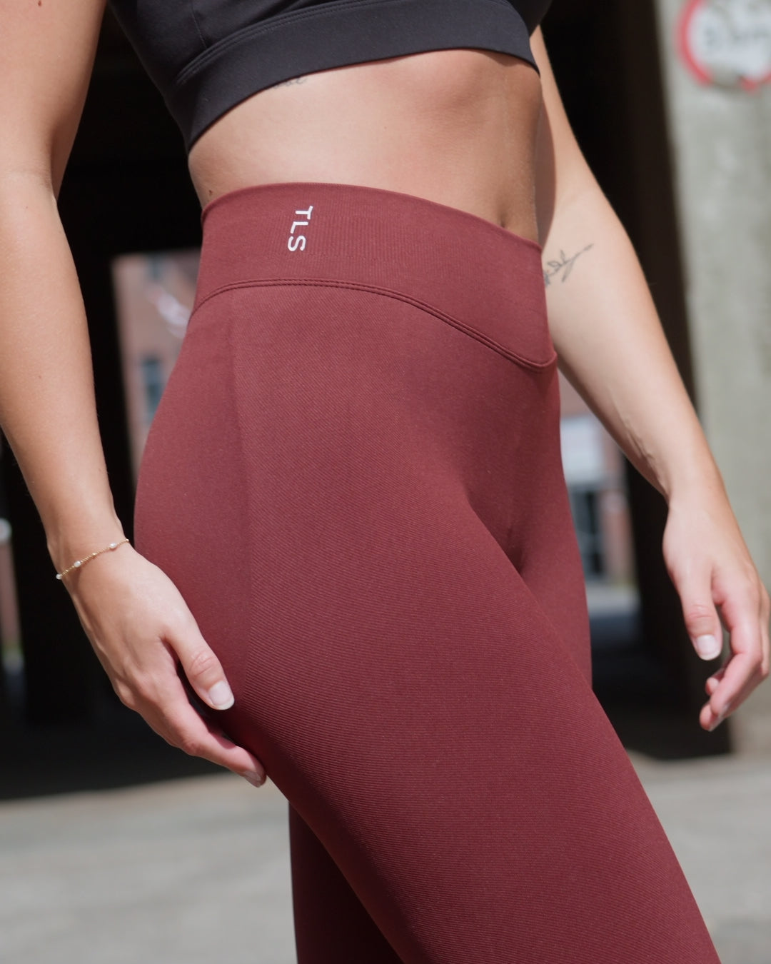 Elevate Seamless Tights - Auburn - Comfort is priority - Start Where You Are - The Lasting Shape