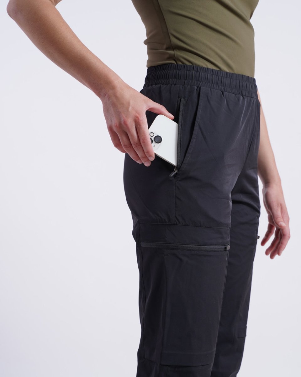 Trek Pants - Black - Hiking - Running Quality - Comfort is priority - Start Where You Are - The Lasting Shape