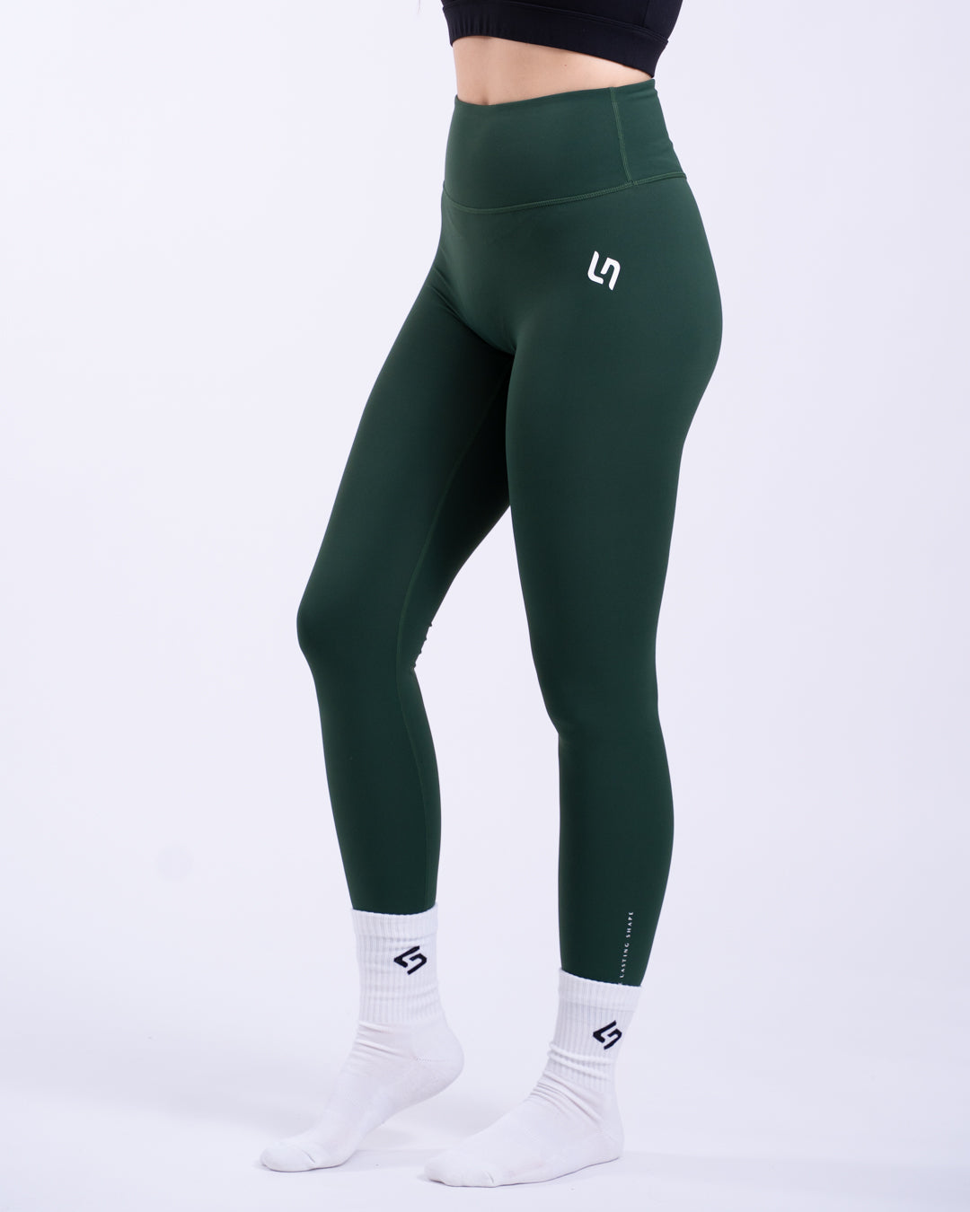 High Waist Core Tights Forest