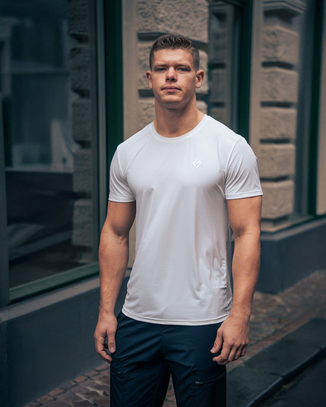 Core Mesh T-shirt - White