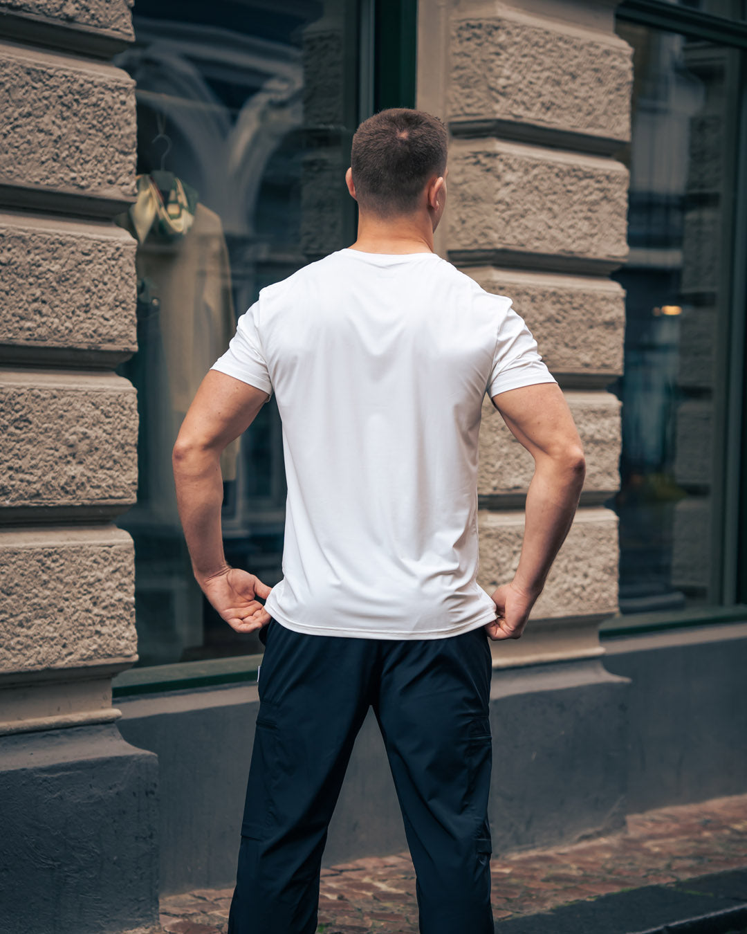 Core Mesh T-shirt - White