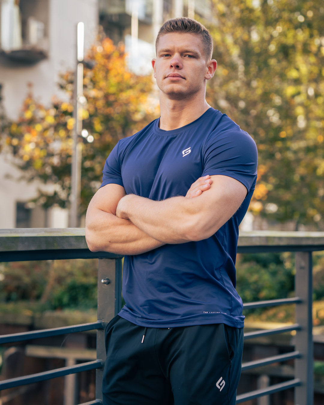 Core Mesh T-shirt - Navy