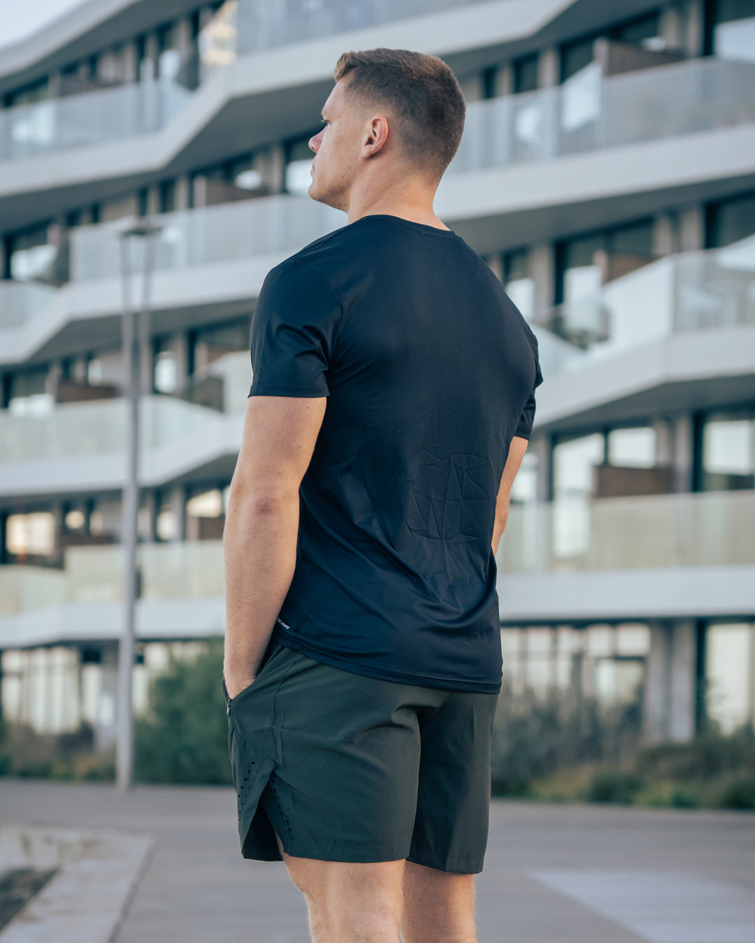 Core Mesh T-shirt - Black