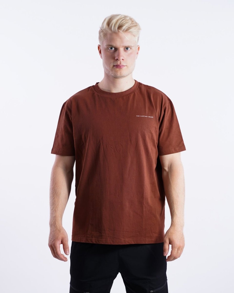 Comfort fit T-shirt - Mocha - The Lasting Shape