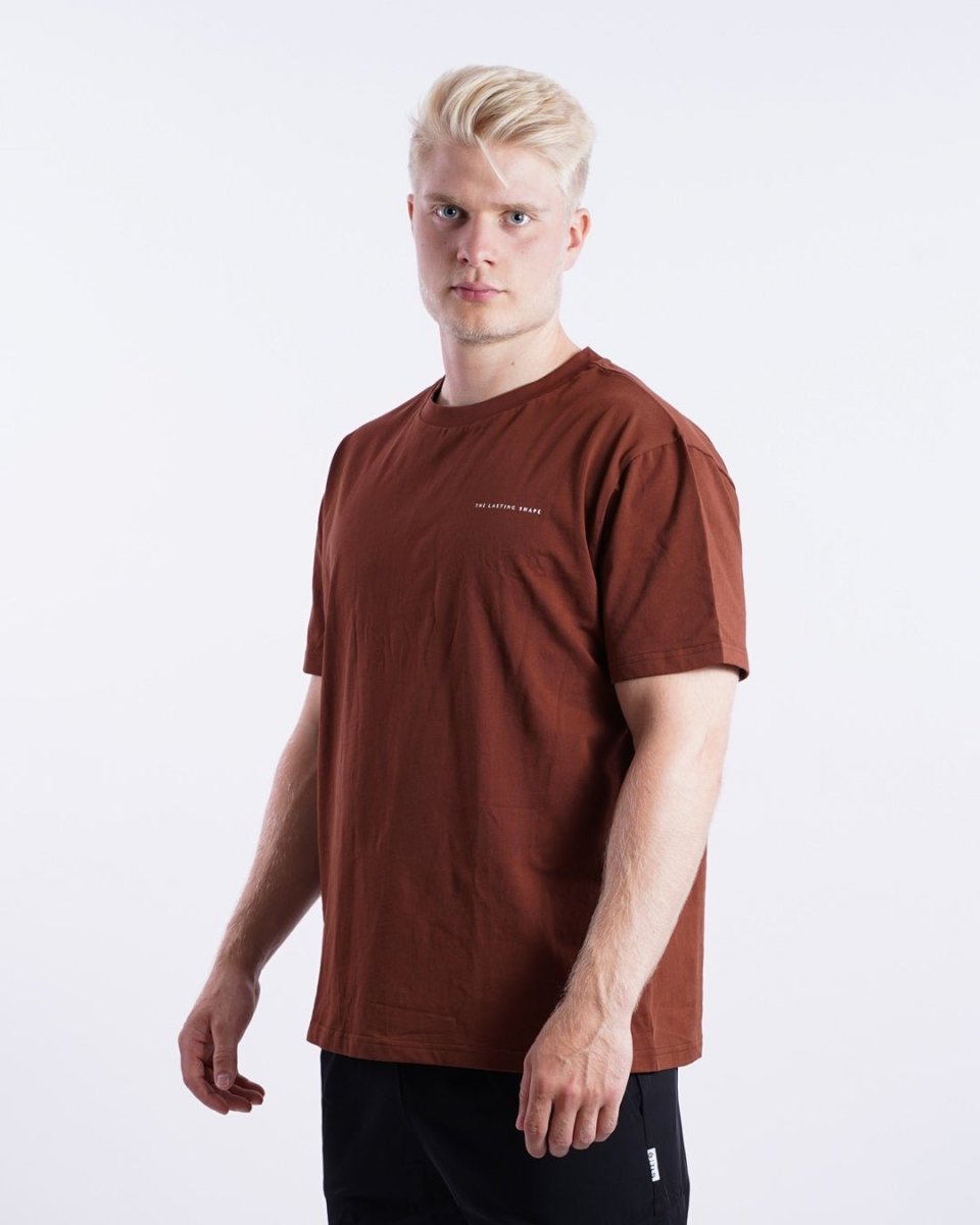 Comfort fit T-shirt - Mocha - The Lasting Shape