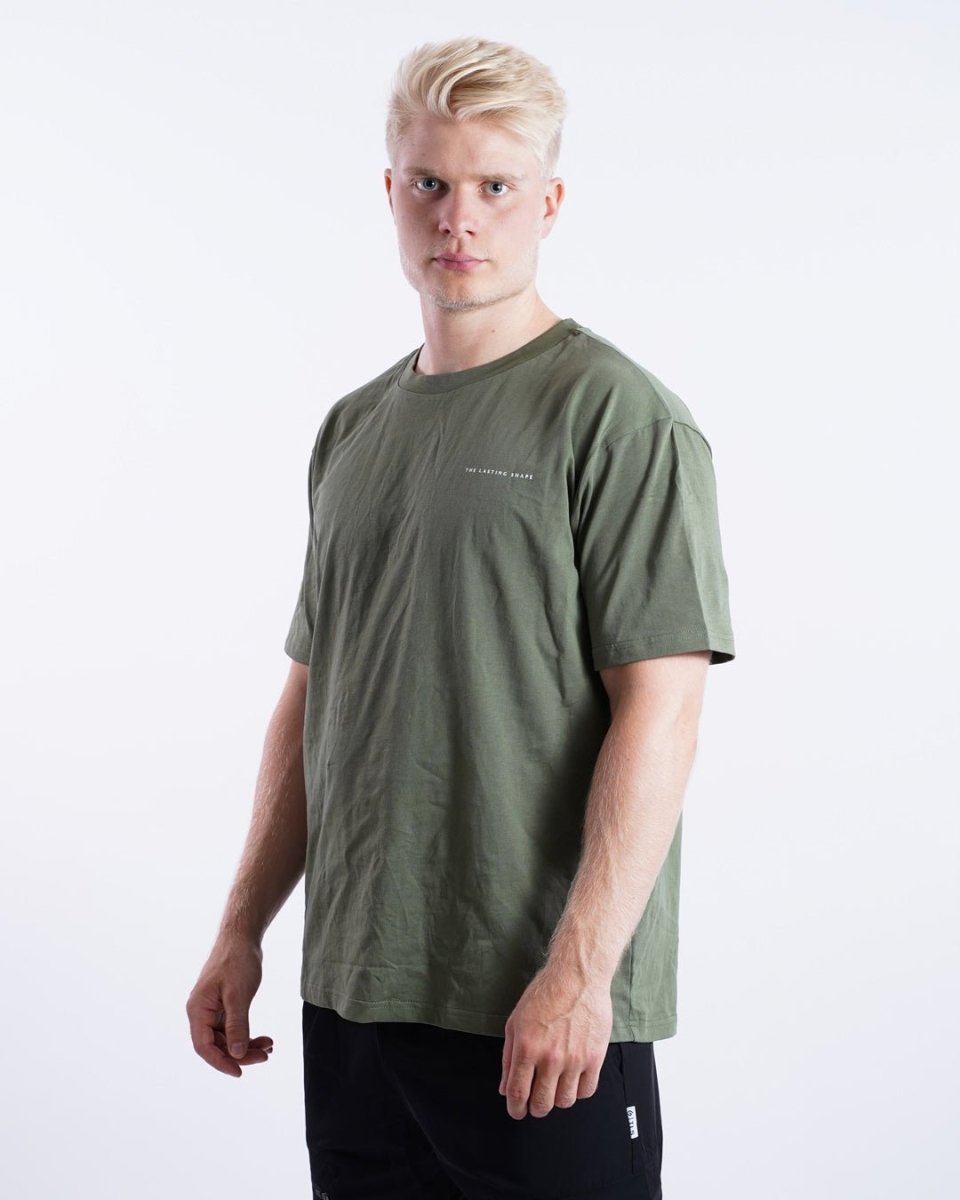 Comfort fit T-shirt - Olive - The Lasting Shape