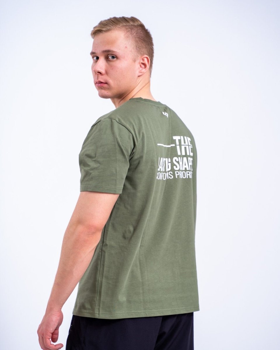 Comfort fit T-shirt - Olive - The Lasting Shape