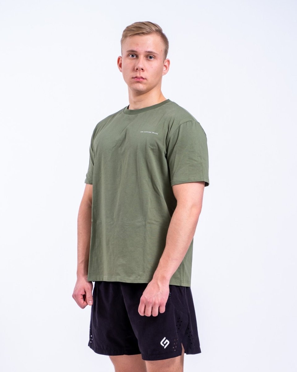 Comfort fit T-shirt - Olive - The Lasting Shape