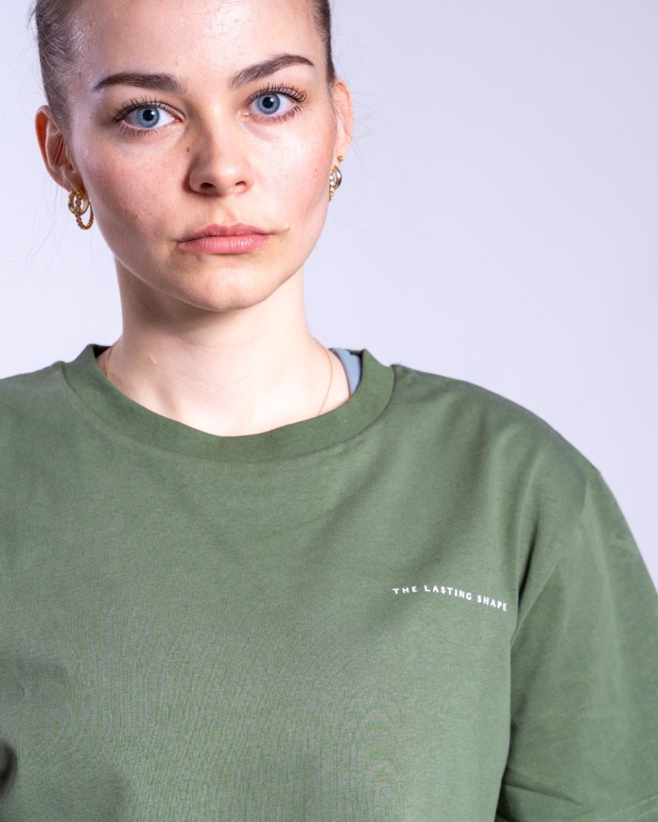 Comfort fit T-shirt - Olive - The Lasting Shape