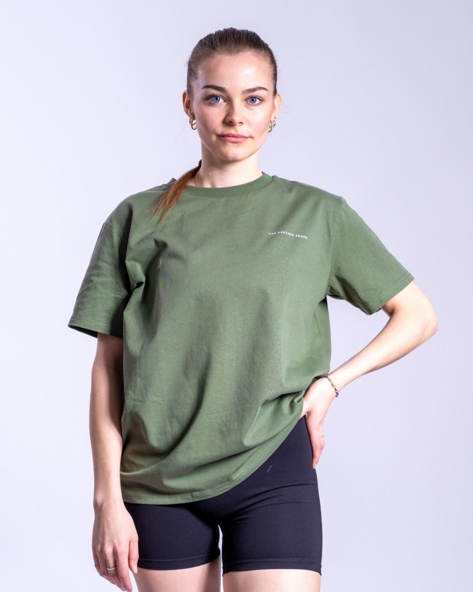 Comfort fit T-shirt - Olive - The Lasting Shape