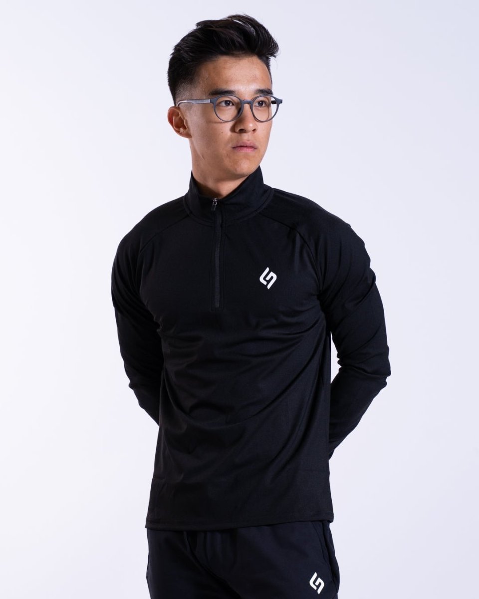 Core Long Sleeve Shirt - Black - The Lasting Shape