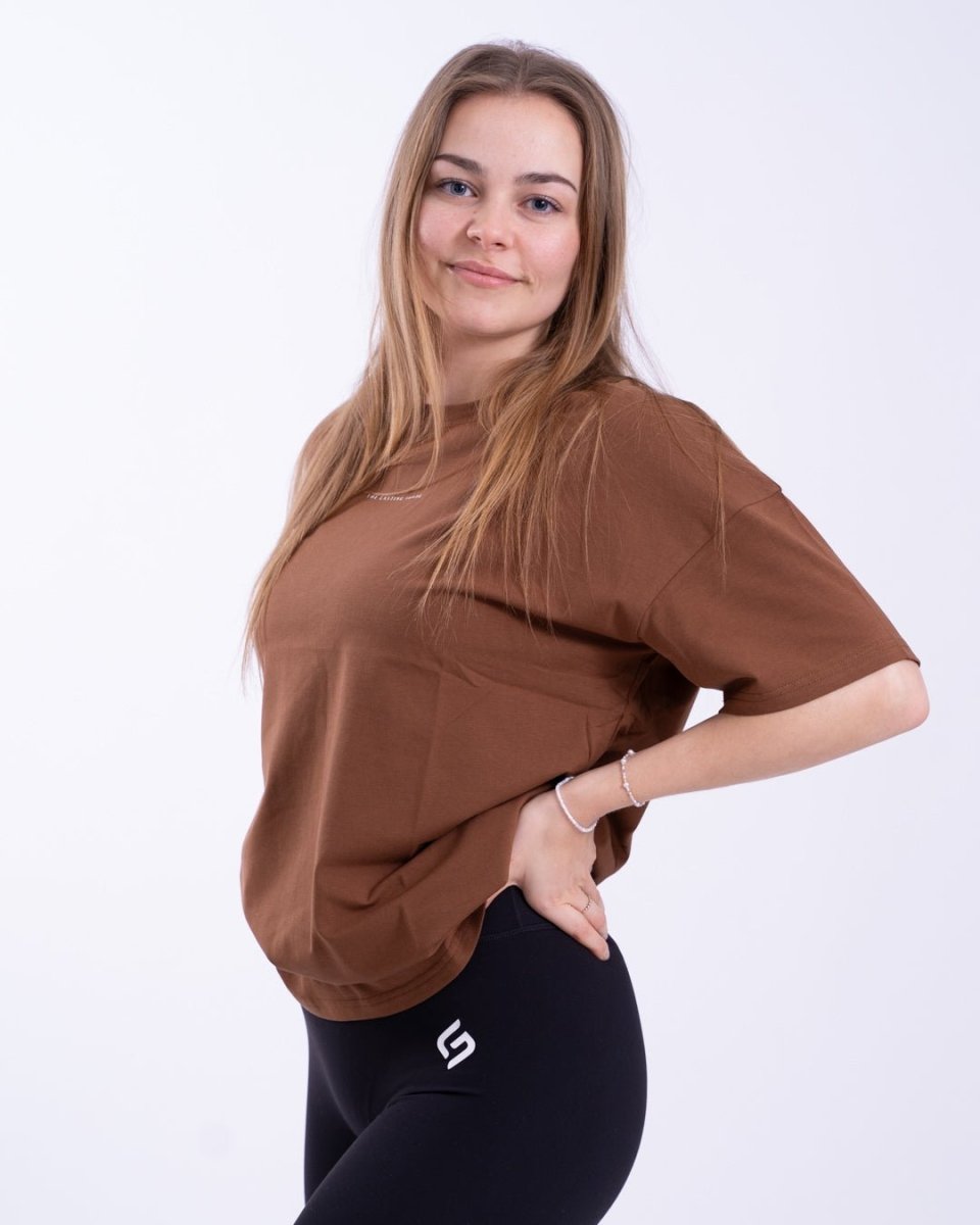 Core OverSized T-shirt - Brown - The Lasting Shape