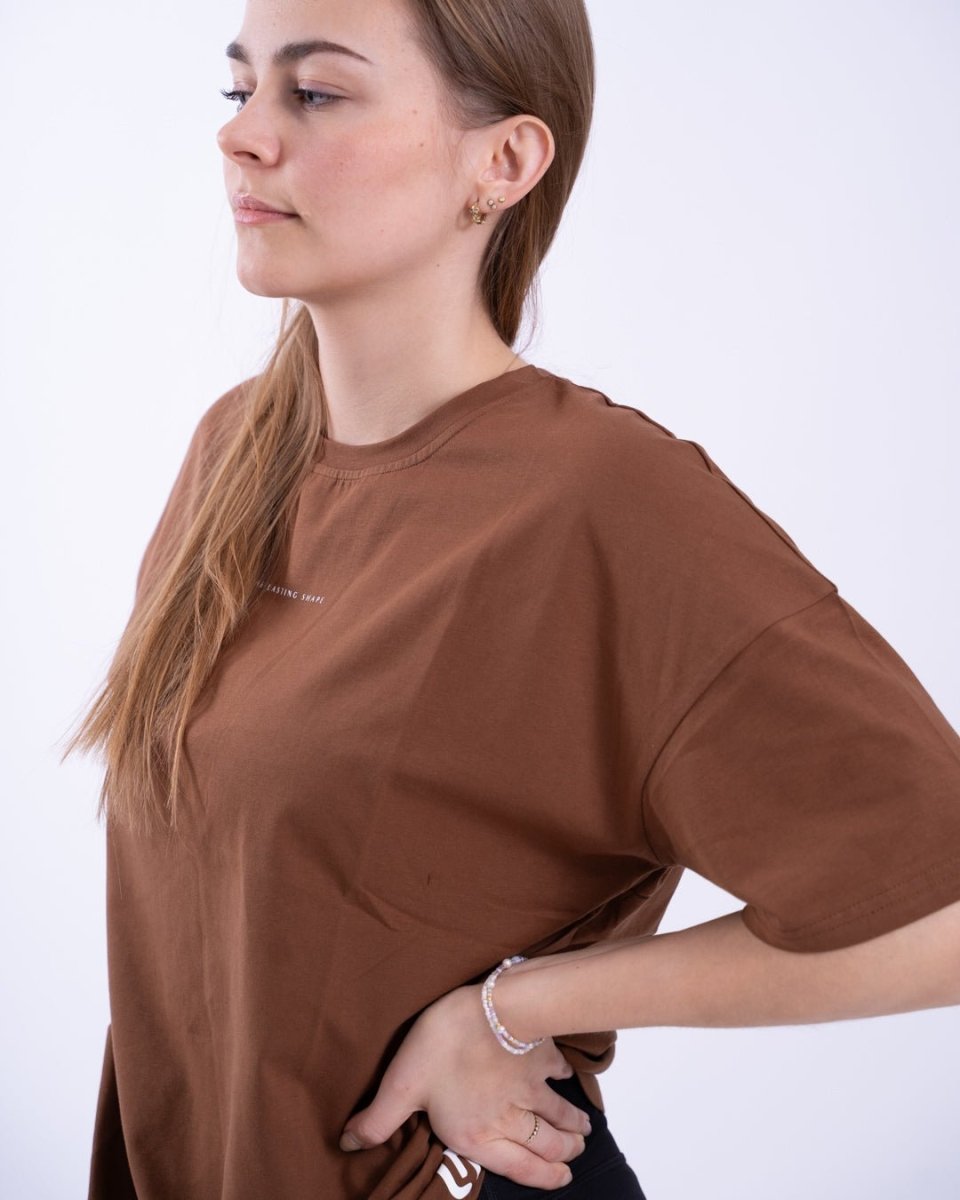 Core OverSized T-shirt - Brown - The Lasting Shape