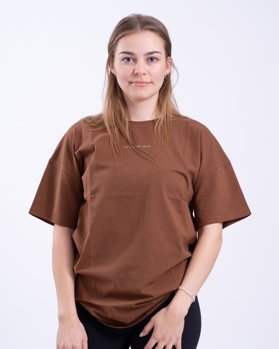 Core OverSized T-shirt - Brown - The Lasting Shape