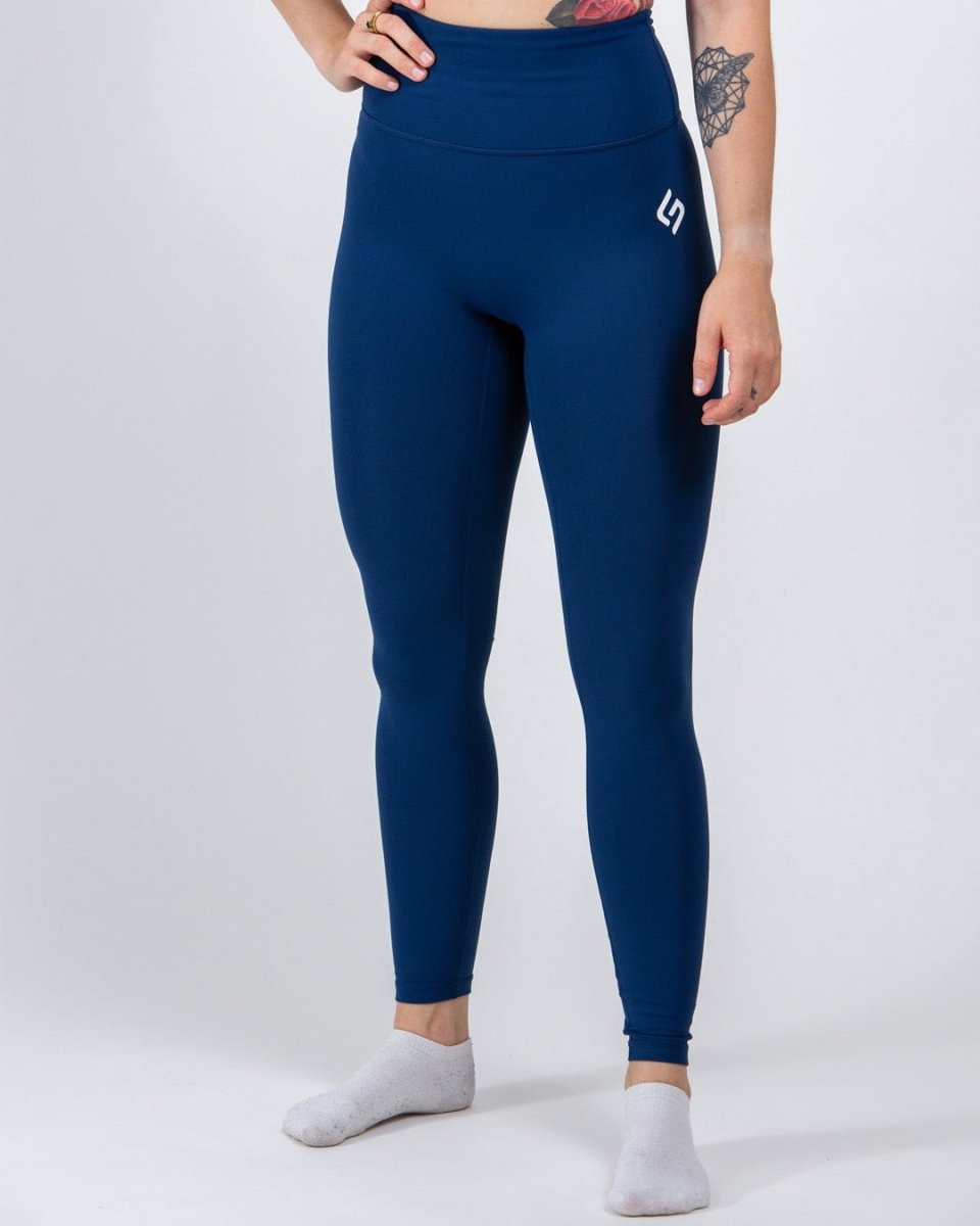 High Waist Core Tights - Navy - The Lasting Shape