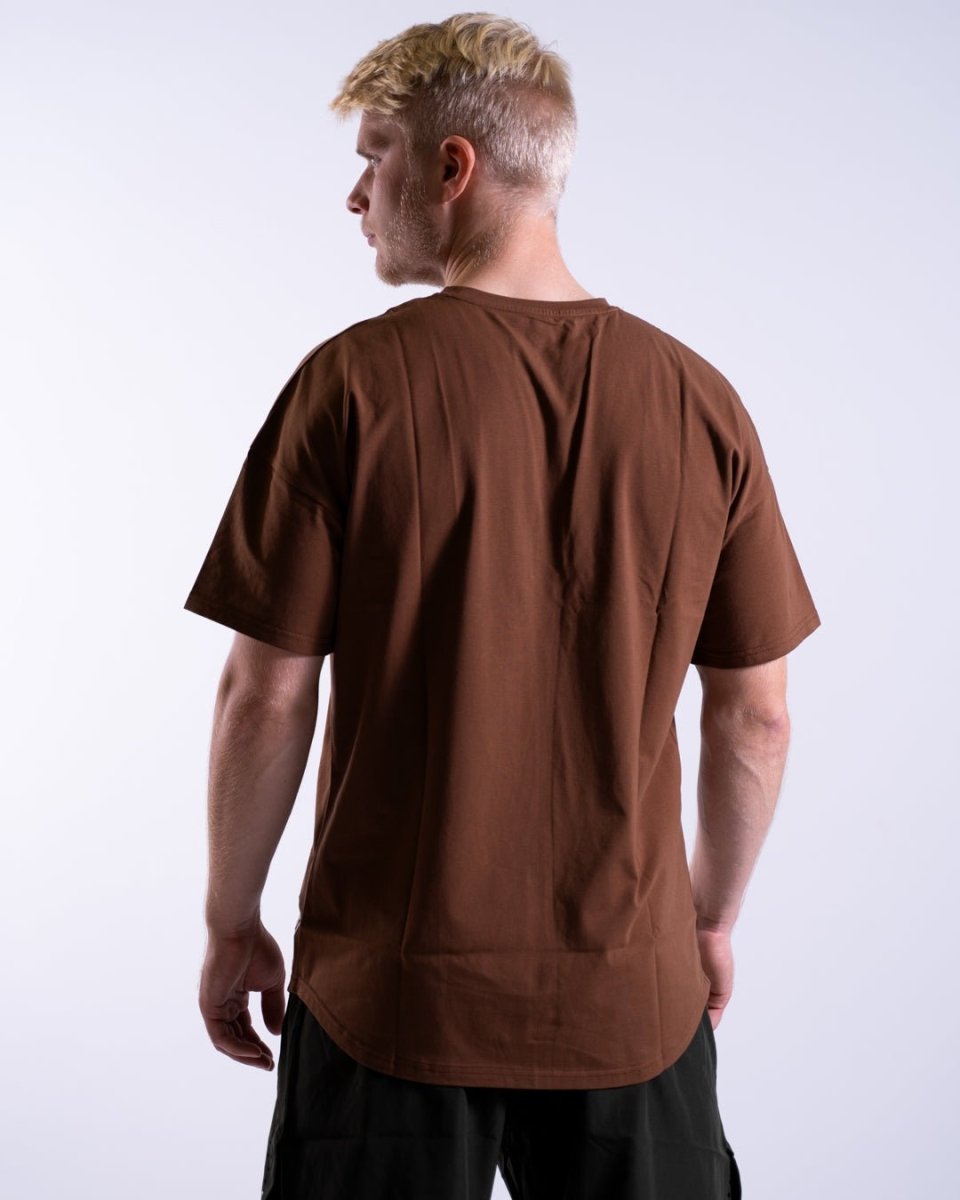 OverSized T-shirt - Brown - The Lasting Shape