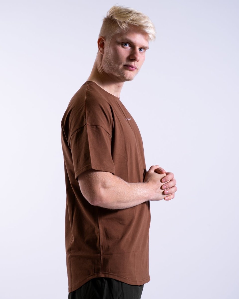 OverSized T-shirt - Brown - The Lasting Shape