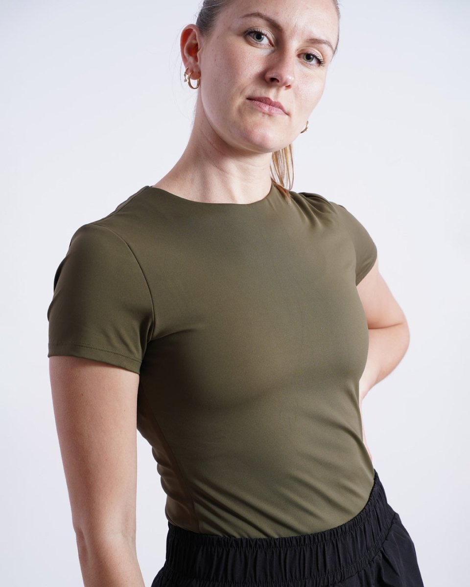 Trek T-shirt - Army - The Lasting Shape