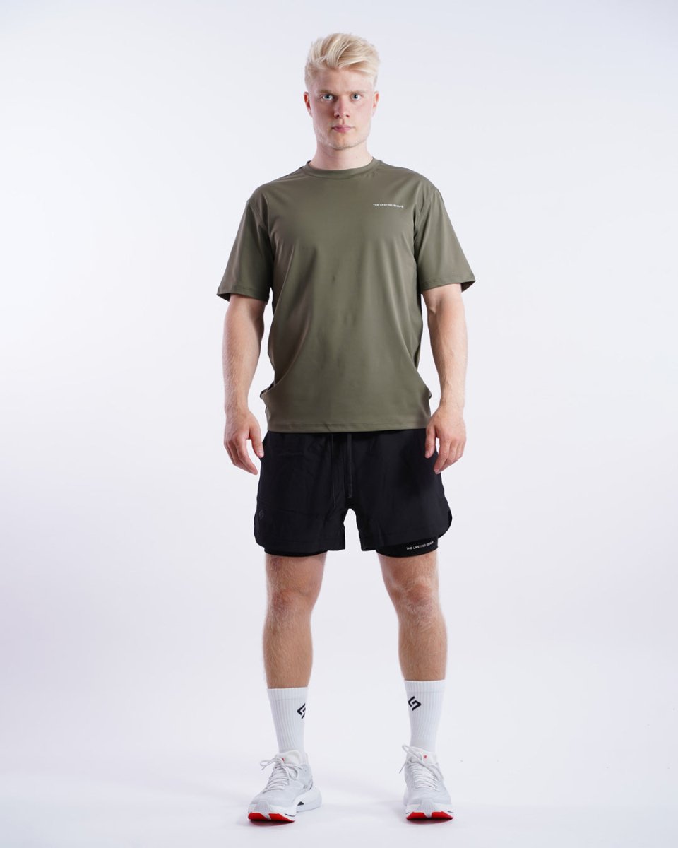 Trek T-shirt - Army - The Lasting Shape